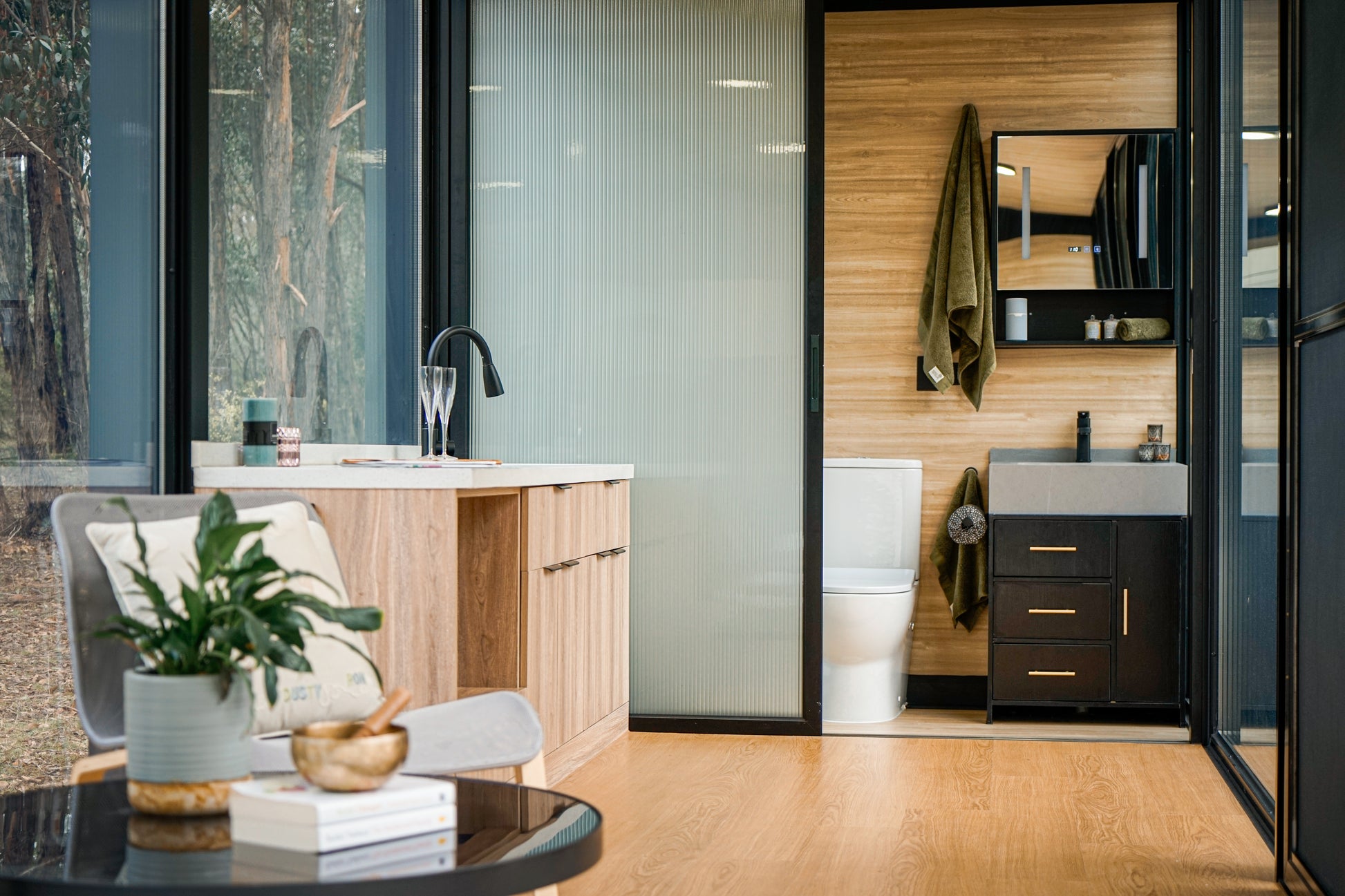 8m Tiny Home on Wheels - Beaufort Bushland Retreat - Elsewhere Pods