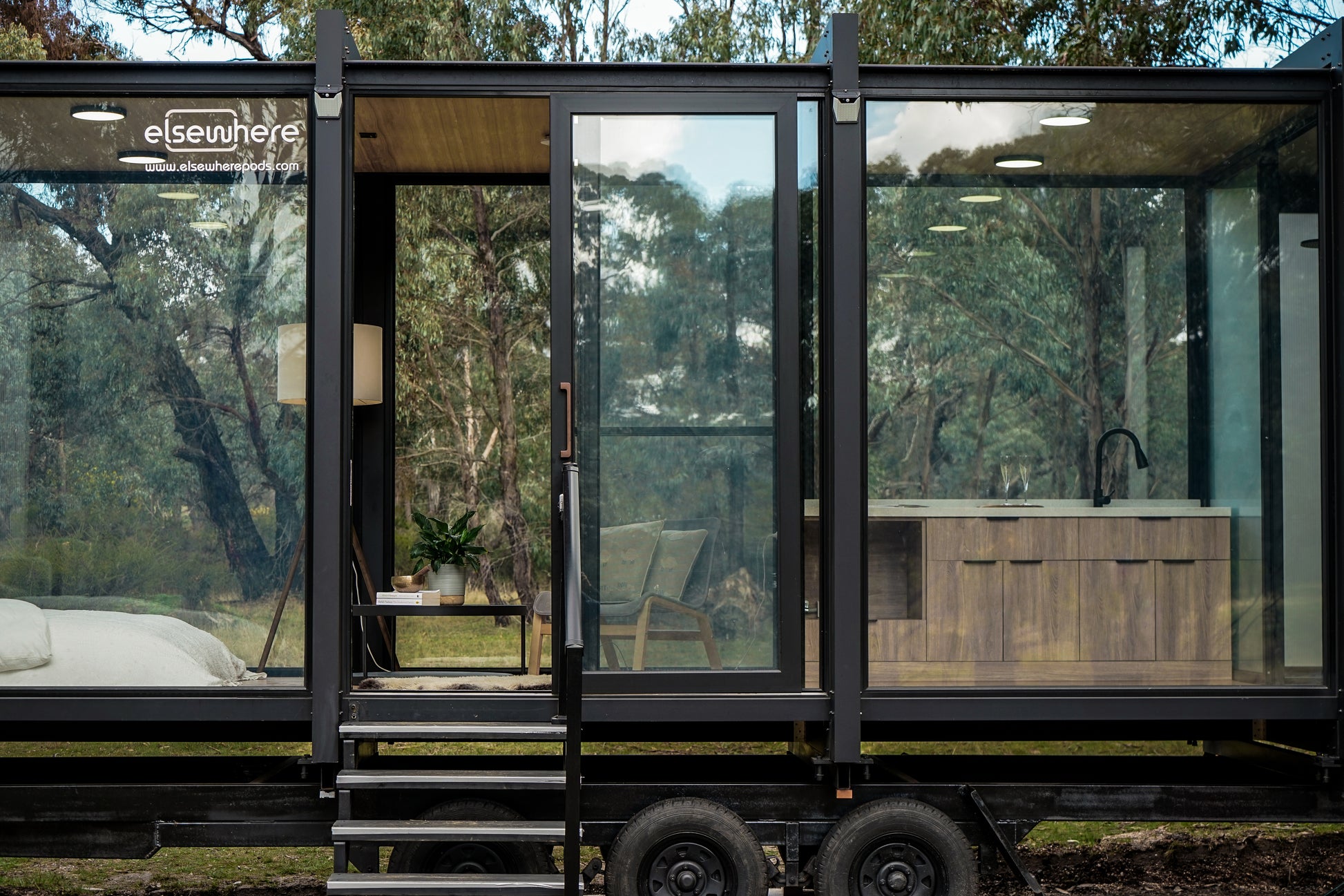 8m Tiny Home on Wheels - Beaufort Bushland Retreat - Elsewhere Pods