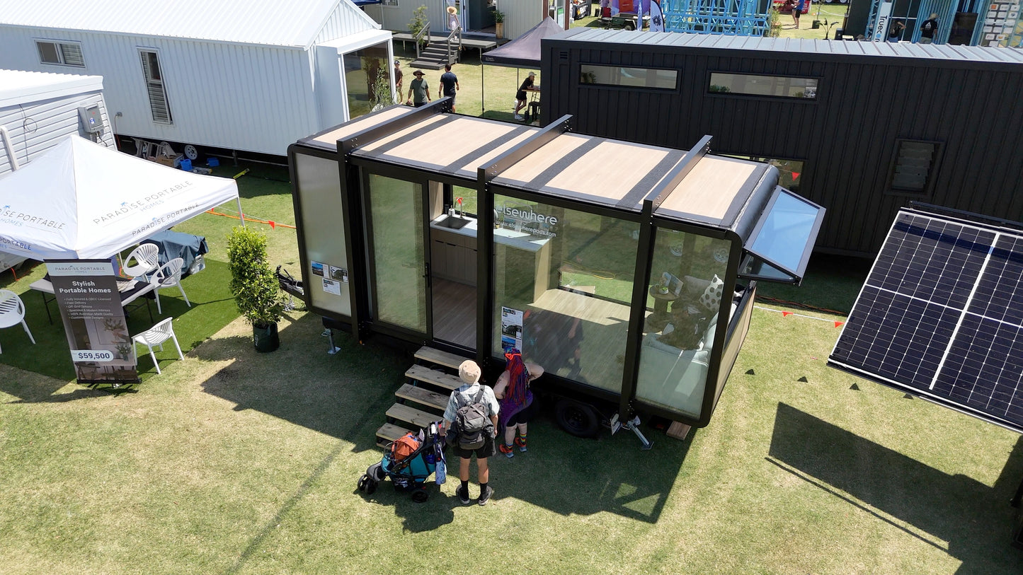 6m Tiny Home on Wheels - Ex-Display - Elsewhere Pods