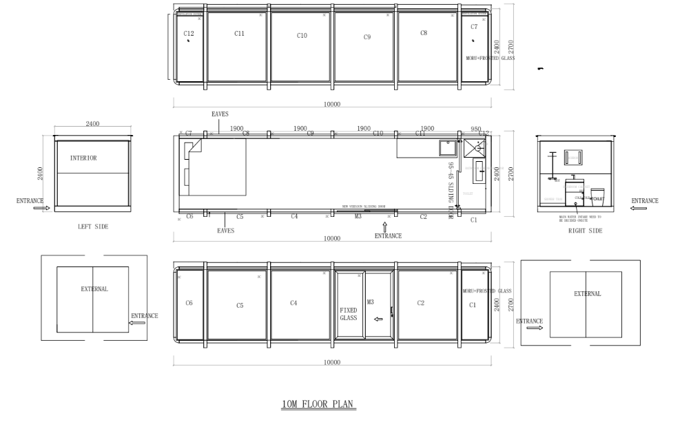 10m Tiny Home - Elsewhere Pods