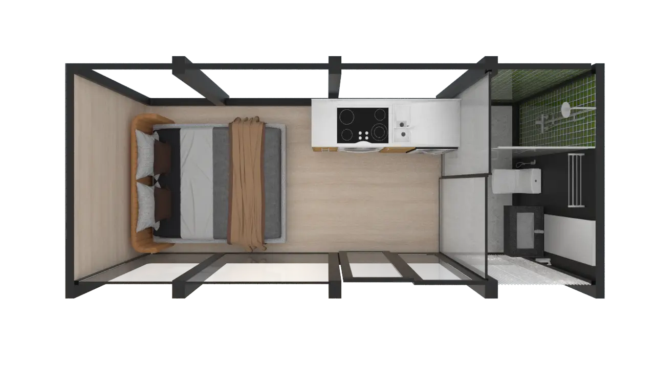 6m Tiny Home - Elsewhere Pods