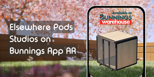 Elsewhere Pods Studios Now Available in AR on the Bunnings App