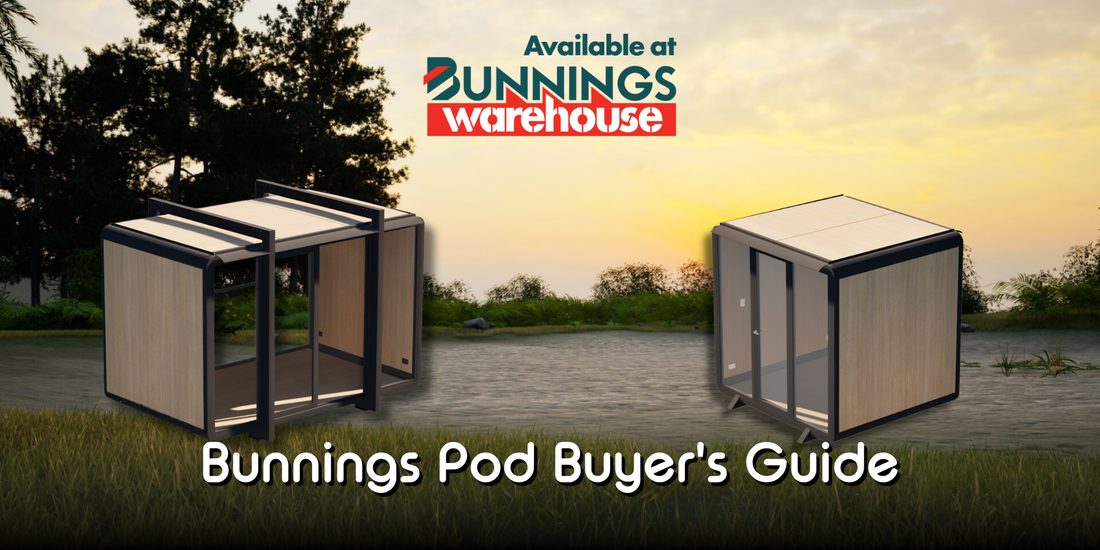 Bunnings Pod; 4m & 2.7m backyard studios