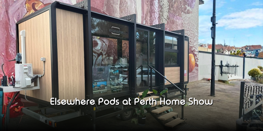 Elsewhere Pod display tiny home in perth