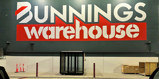 Elsewhere Pods display in Bunnings Robina