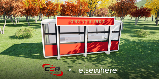 Modular event solutions with ESA and Elsewhere Pods