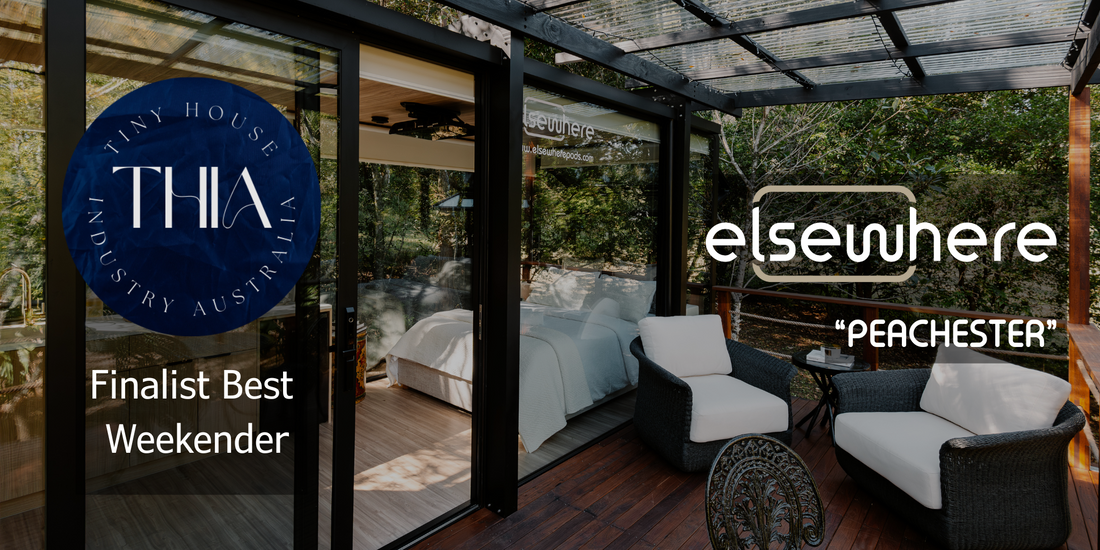 Elsewhere Pods named finalist by THIA for Best Weekender