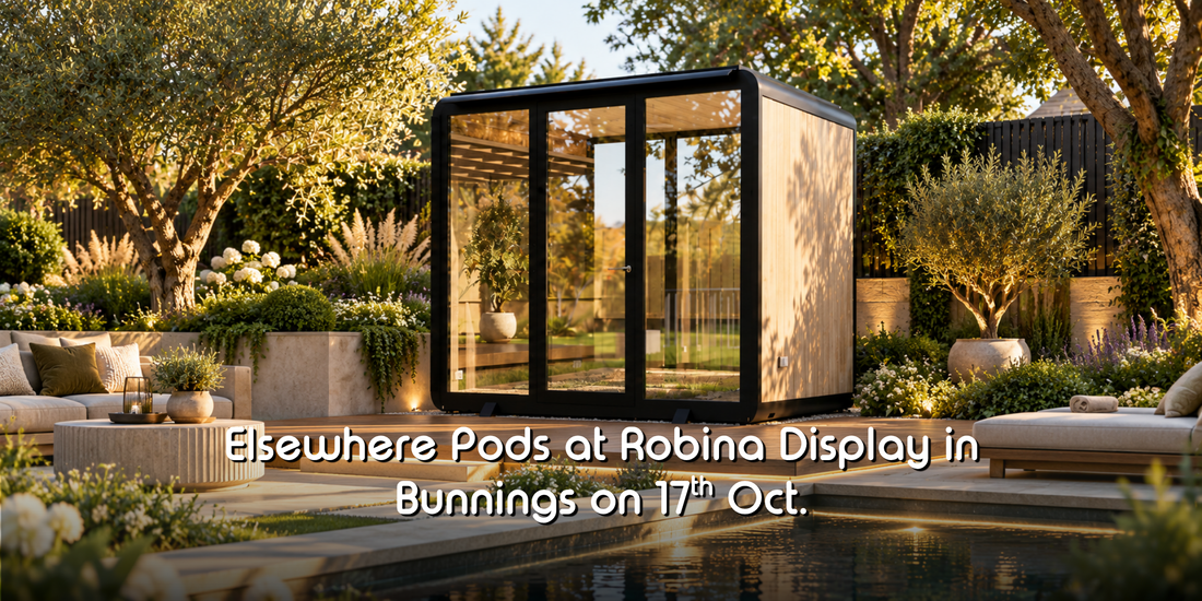 Elsewhere Pods display at Bunnings Robina