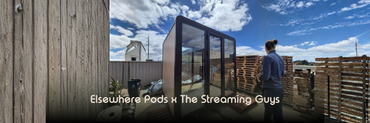 Elsewhere Pods x The Streaming Guys: The Future of Soundproof Content Creation