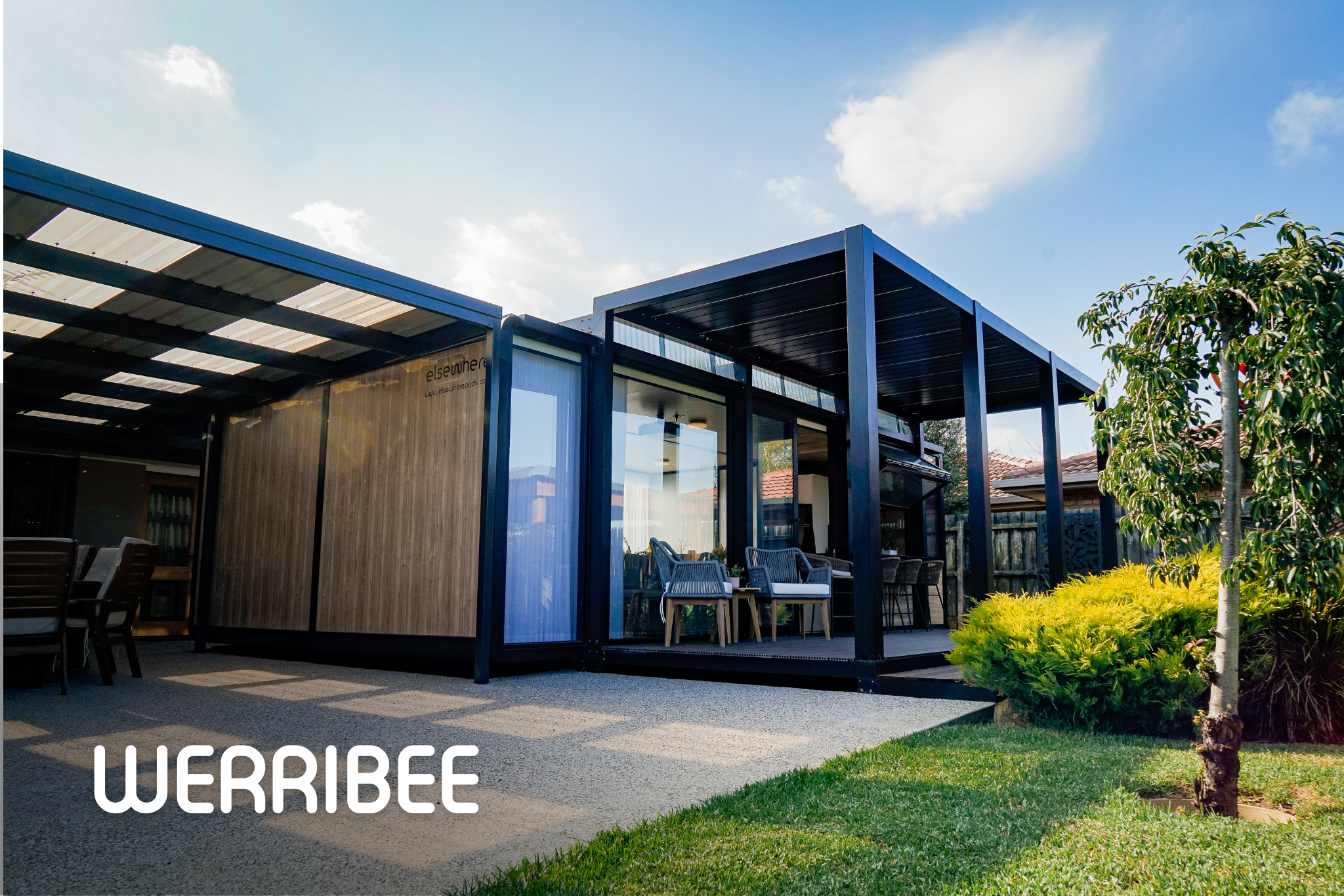 8m double wide granny flat in Werribee